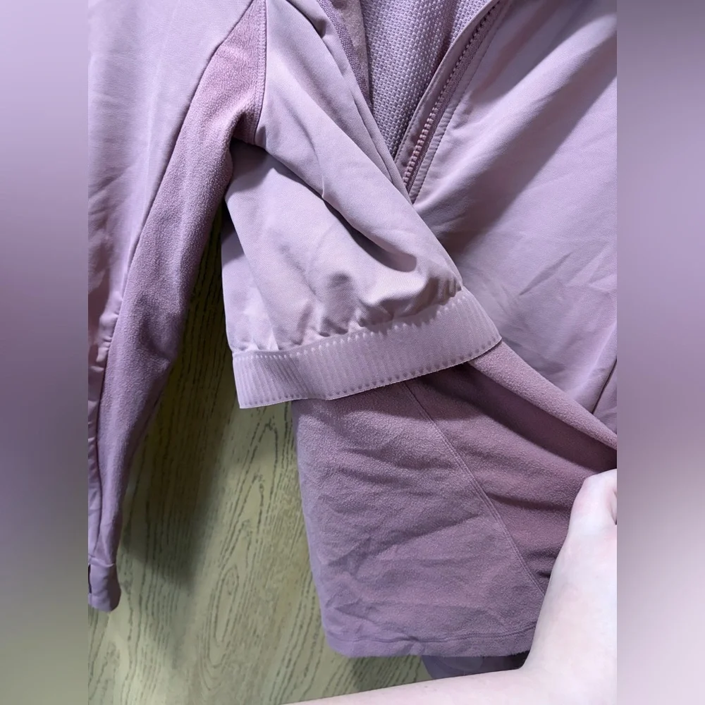Fabletics Mauve Zip-Up Jacket - Picture 4 of 9